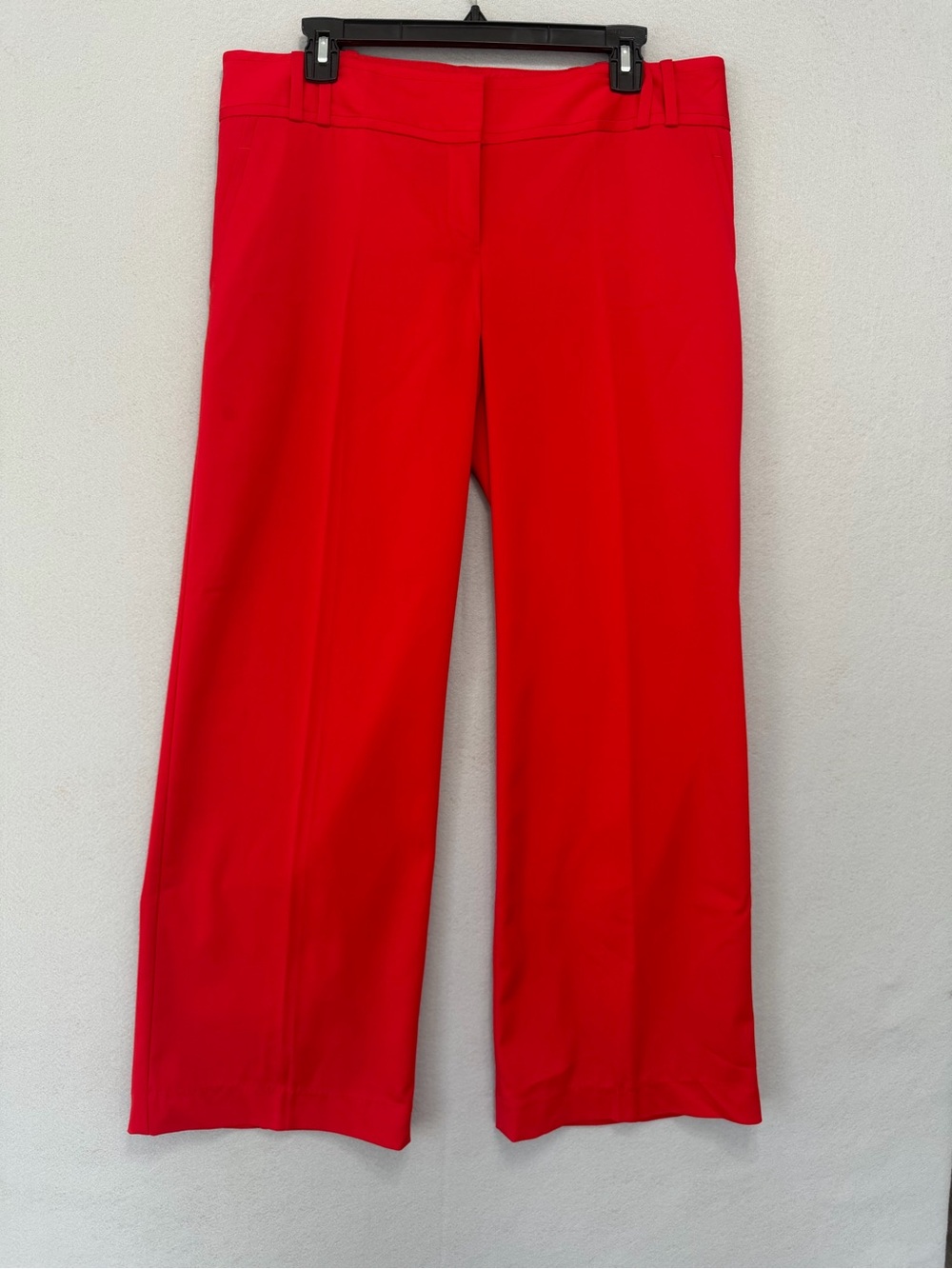 The Limited Wide Leg Trouser Pants s12 Women’s Long Cassidy Fit Red Professional